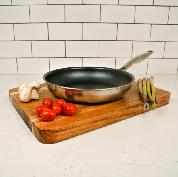 Swiss Diamond® Nonstick Clad 12.5” Fry Pan