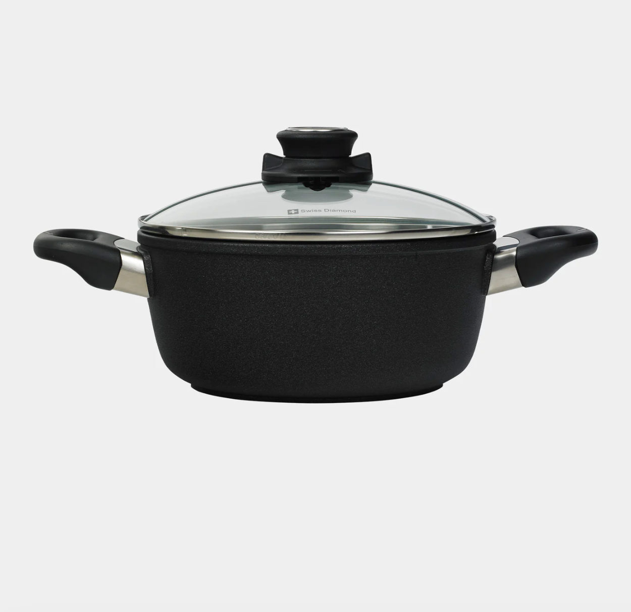 Swiss Diamond® XD Nonstick 2.3 qt Casserole with Glass Lid