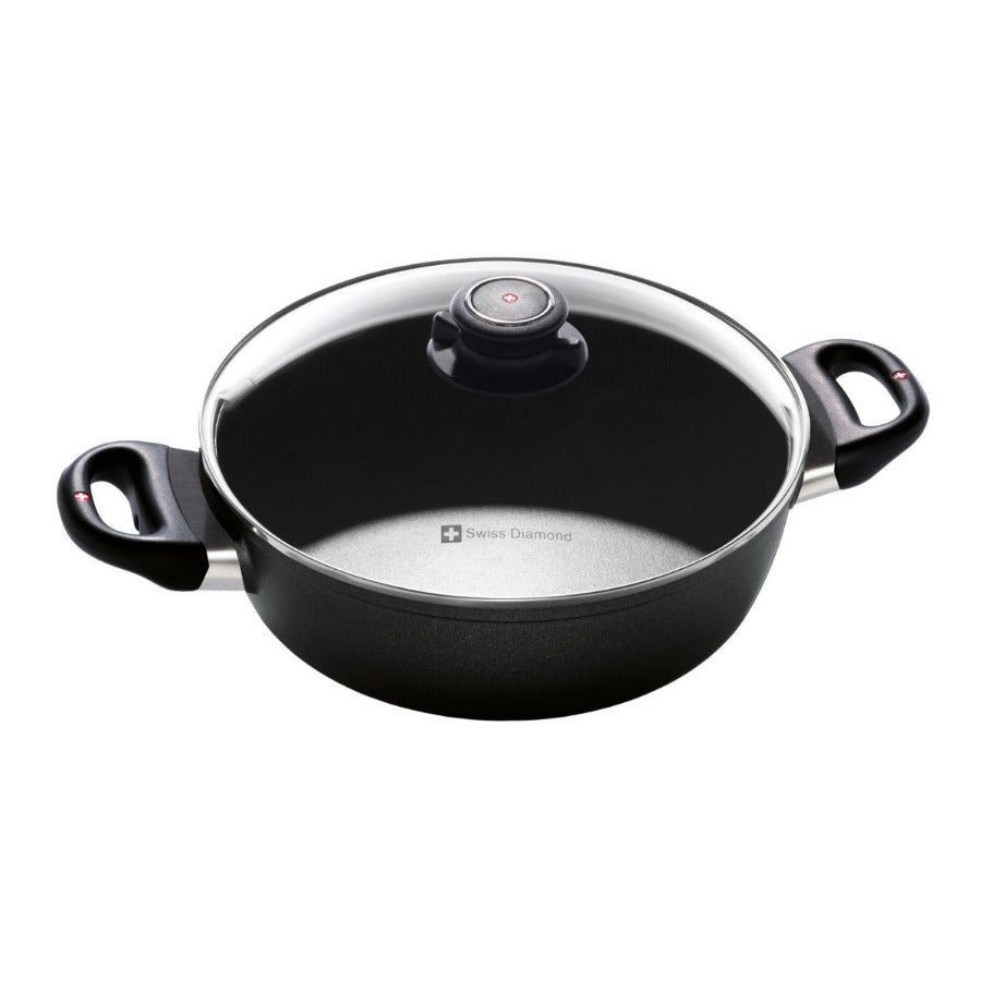Swiss Diamond® XD 3.2 qt Nonstick Casserole with Lid