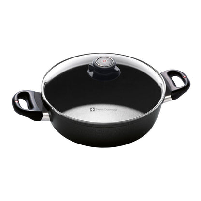 Swiss Diamond® XD 3.2 qt Nonstick Casserole with Lid
