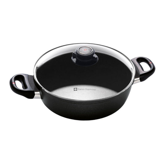 Swiss Diamond® XD 3.2 qt Nonstick Casserole with Lid